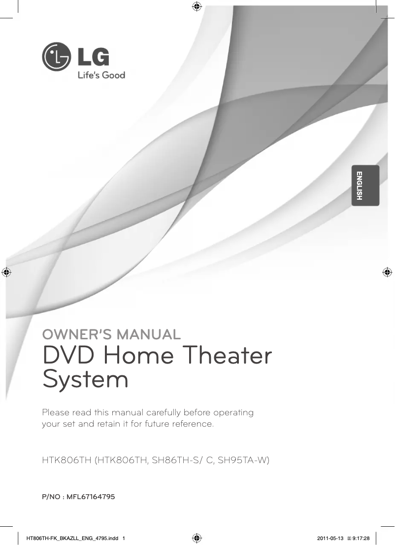 Imagen de la primera página del manual del dispositivo HTK806TH