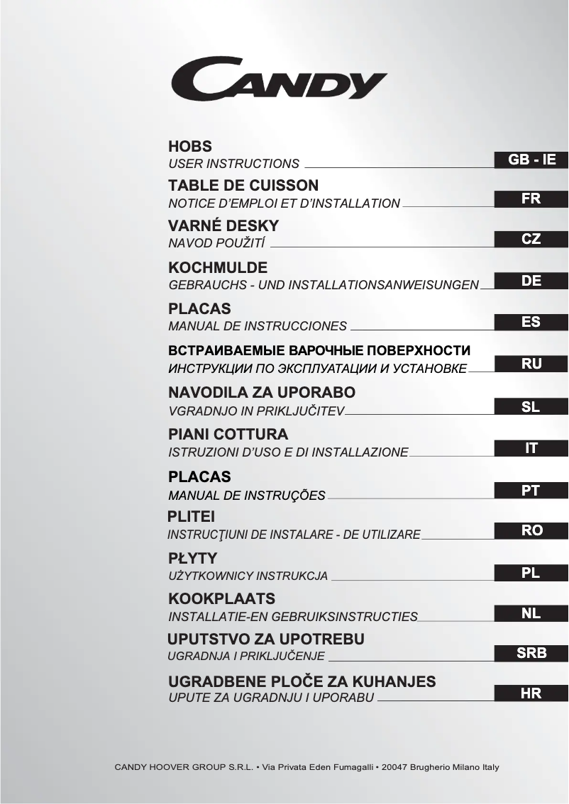 Página 1 del manual Manual de usuario Candy PC PSP 640 Aqua