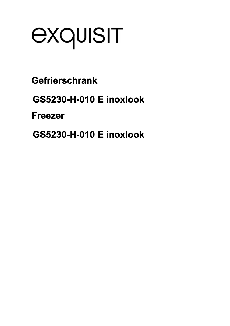 Imagen de la primera página del manual del dispositivo GS5230-H-010