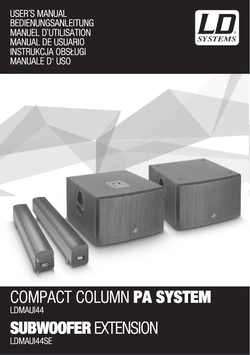 Imagen de la primera página del manual del dispositivo MAUI 44SE