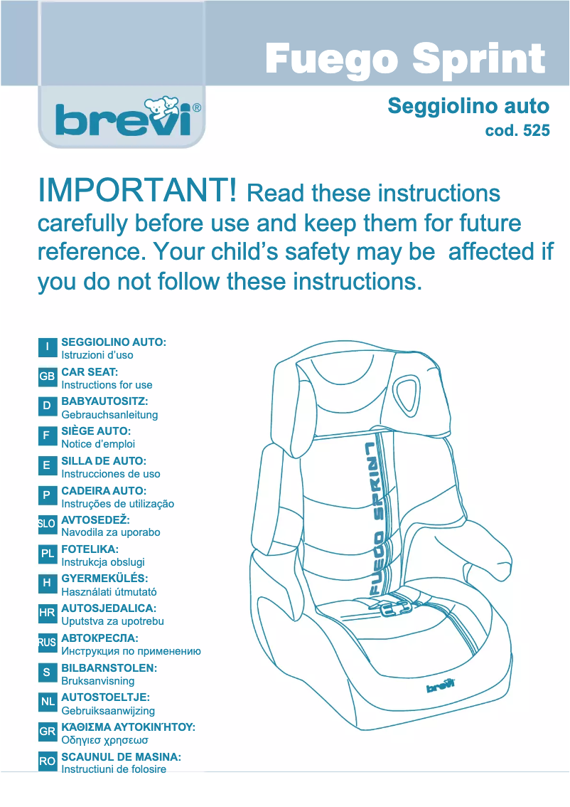 Página 1 del manual Manual de usuario Brevi Booster Plus