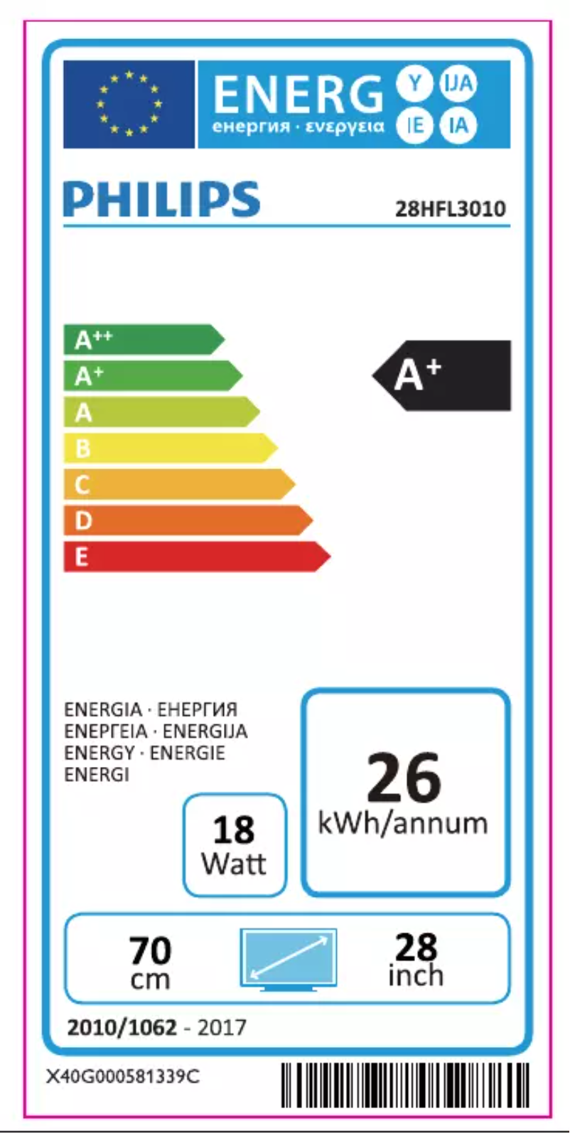 Imagen de la primera página del manual del dispositivo 28HFL3010T