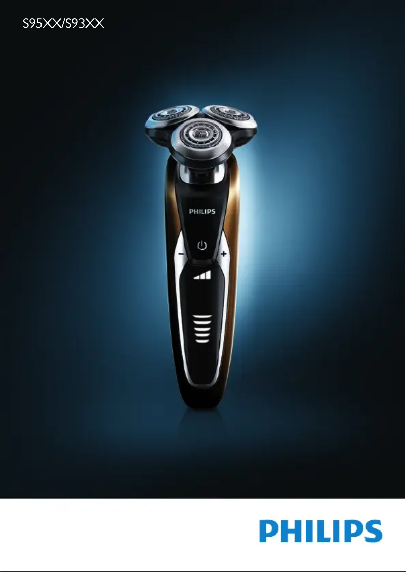 Página 1 del manual Manual de usuario Philips SensoTouch 3D S9521