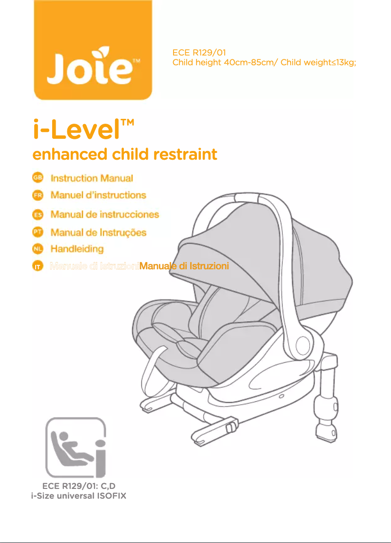 Imagen de la primera página del manual del dispositivo i-Level
