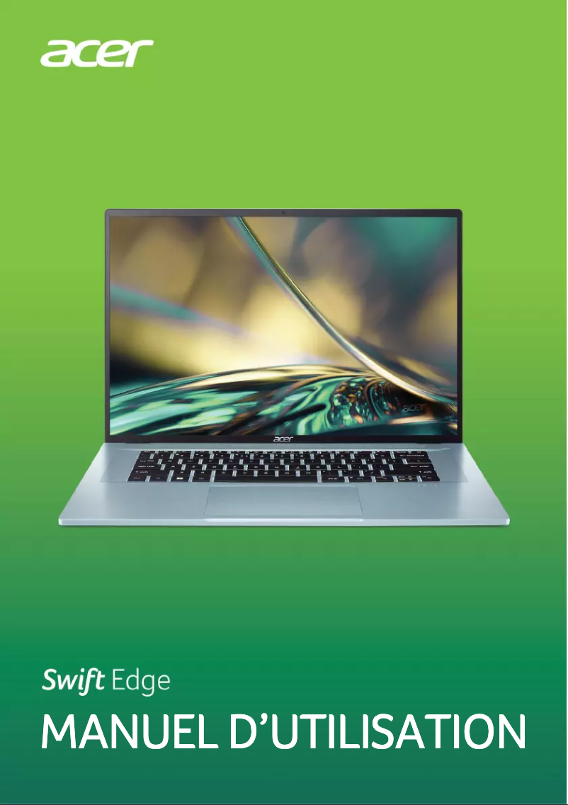 Imagen de la primera página del manual del dispositivo Swift Edge
