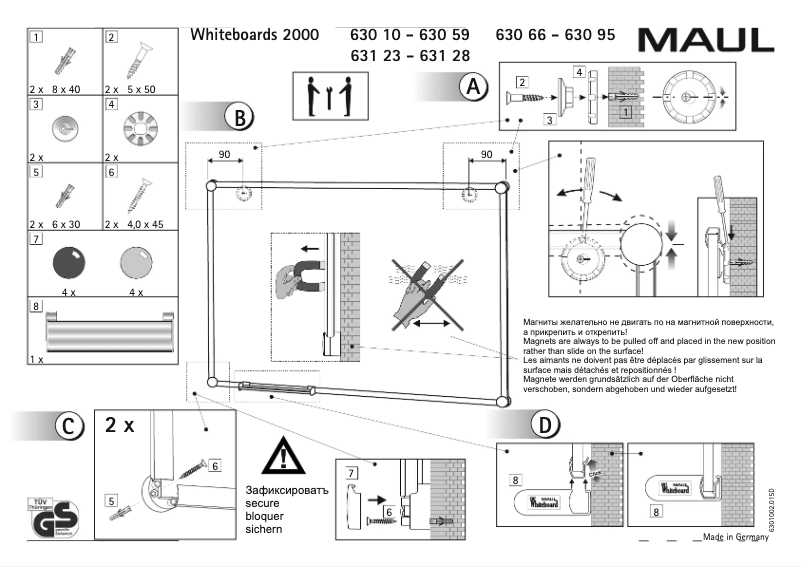 Imagen de la primera página del manual del dispositivo 6305584