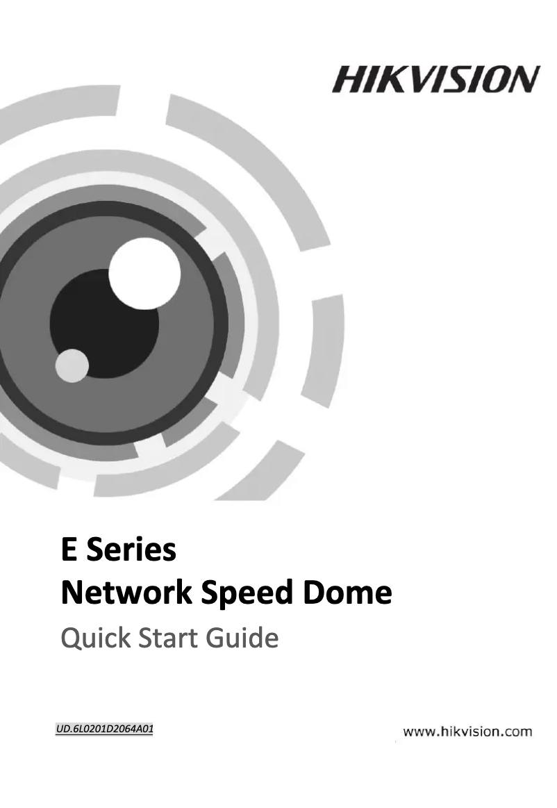 Página 1 del manual Manual de usuario Hikvision DS-2DE4220W-AE3