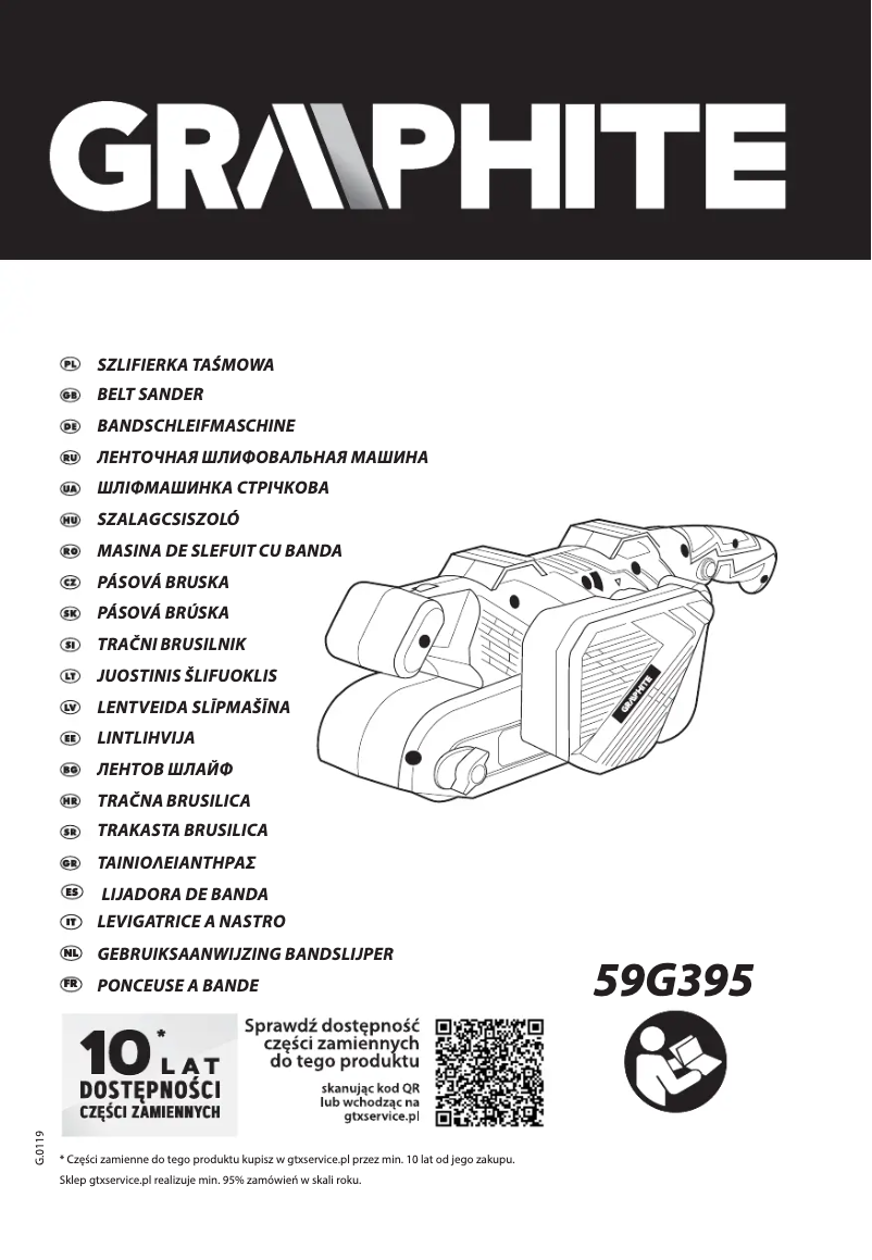 Página 1 del manual Manual de usuario Graphite 59G395