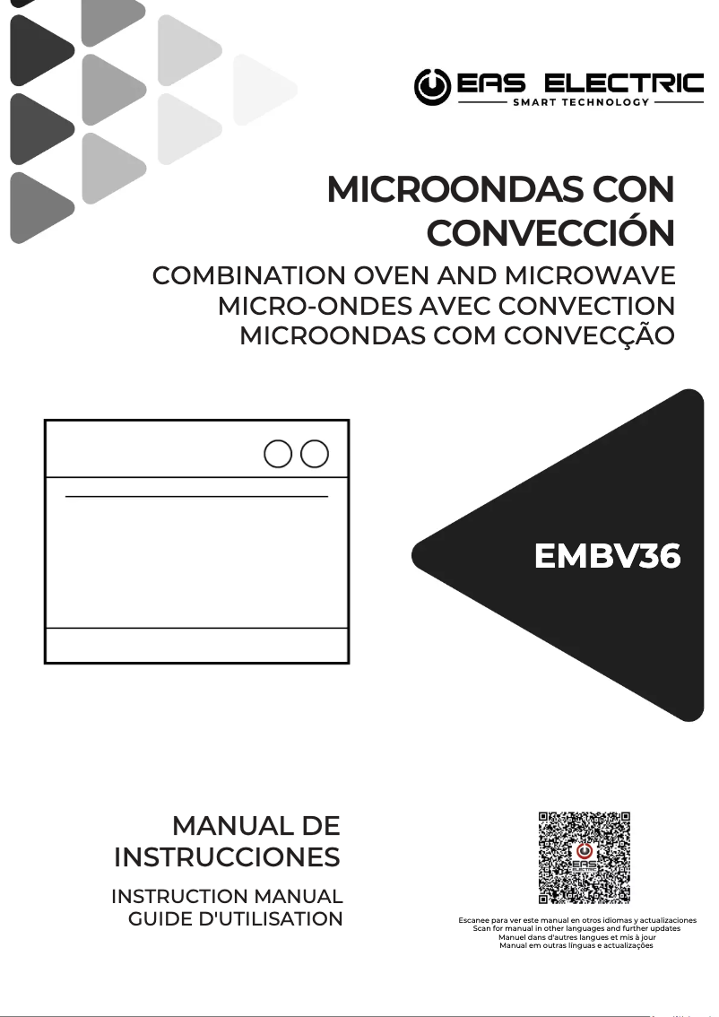 Imagen de la primera página del manual del dispositivo EMBV36