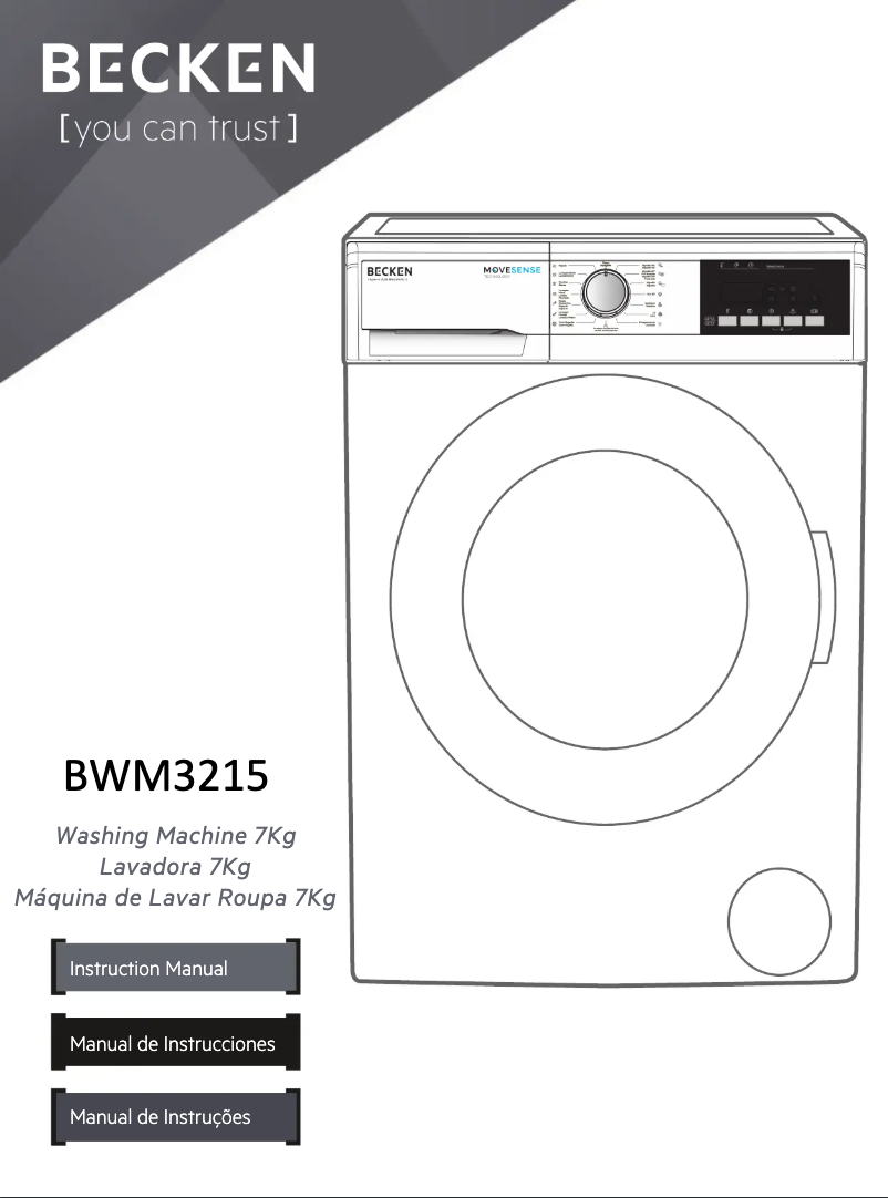 Imagen de la primera página del manual del dispositivo BWM3215