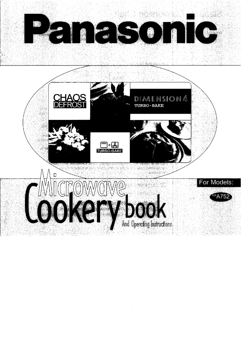 Imagen de la primera página del manual del dispositivo NN-A752