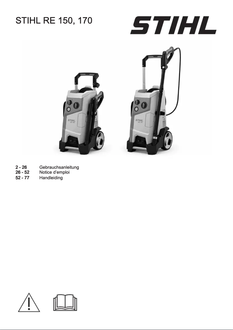 Página 1 del manual Manual de usuario Stihl RE 150