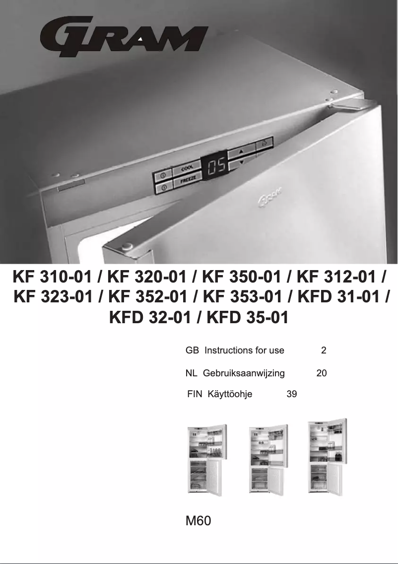 Imagen de la primera página del manual del dispositivo KFD35