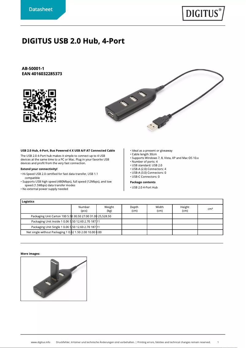 Imagen de la primera página del manual del dispositivo AB-50001-1