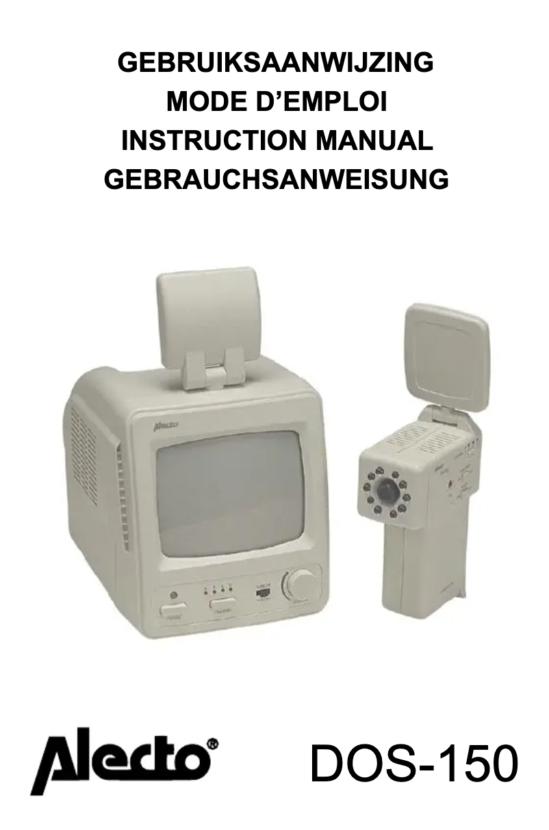 Imagen de la primera página del manual del dispositivo DOS-150