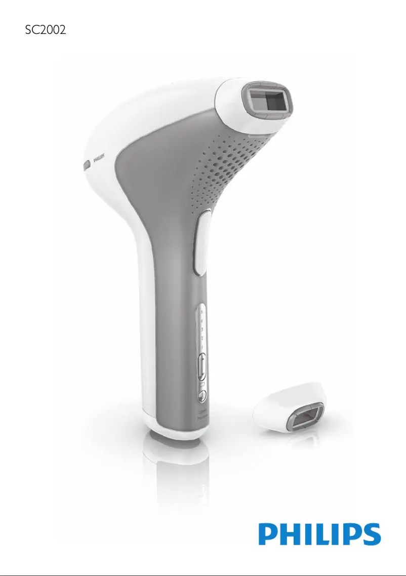 Página 1 del manual Manual de usuario Philips Lumea Precision SC2002
