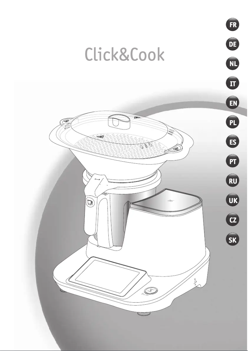 Página 1 del manual Manual de usuario Tefal Click & Cook FE5061