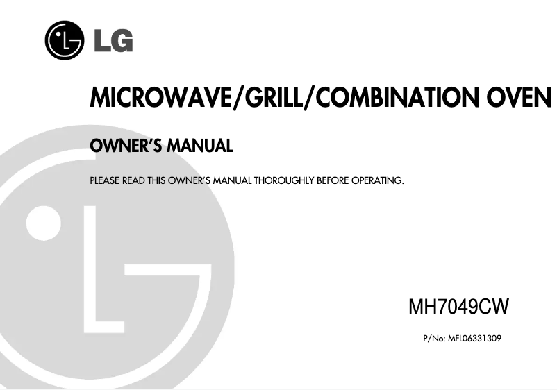 Imagen de la primera página del manual del dispositivo MH7049C