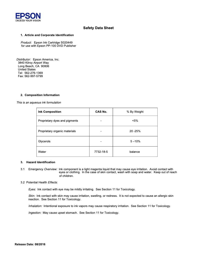 Página nº 1 - Manual de instrucciones Epson Discproducer PP-100BD