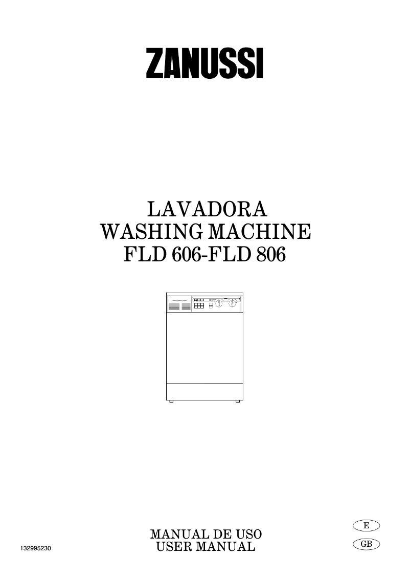 Página 1 del manual Manual de usuario Zanussi FLD 606