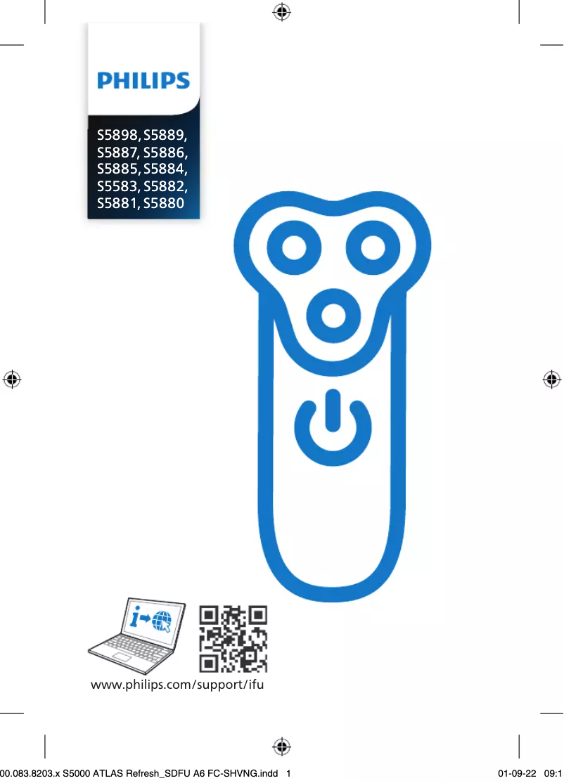 Imagen de la primera página del manual del dispositivo Series 5000 S5898