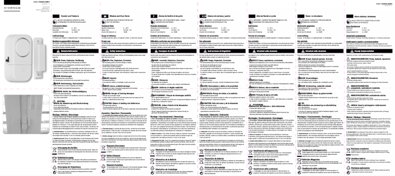 Página 1 del manual Manual de usuario Vivanco 37519