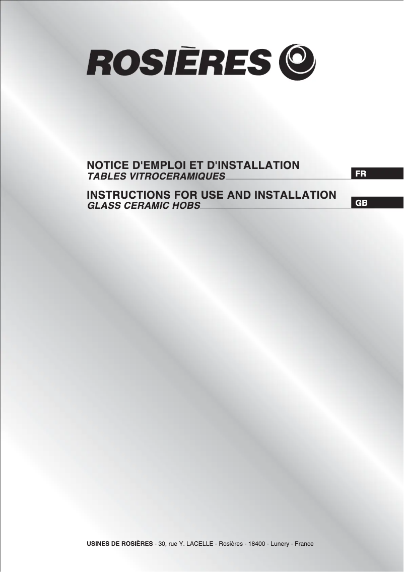 Imagen de la primera página del manual del dispositivo RVE 6350 PN