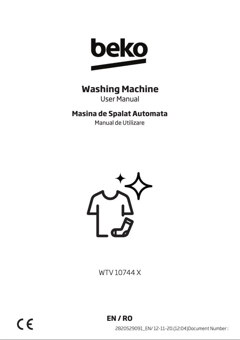 Imagen de la primera página del manual del dispositivo WTV 10744 X