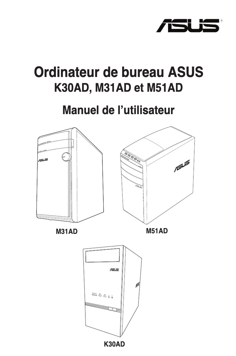 Página 1 del manual Manual de usuario Asus M31AD