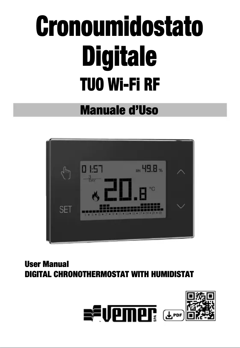 Imagen de la primera página del manual del dispositivo Tuo Wi-Fi RF