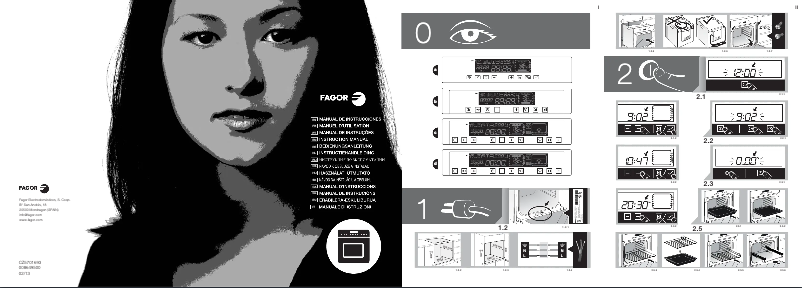 Página 1 del manual Manual de usuario Fagor 6H-54X