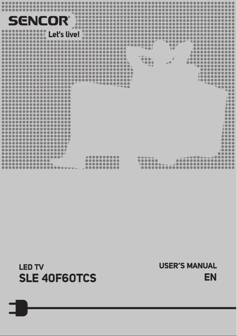 Imagen de la primera página del manual del dispositivo SLE 40F60TCS