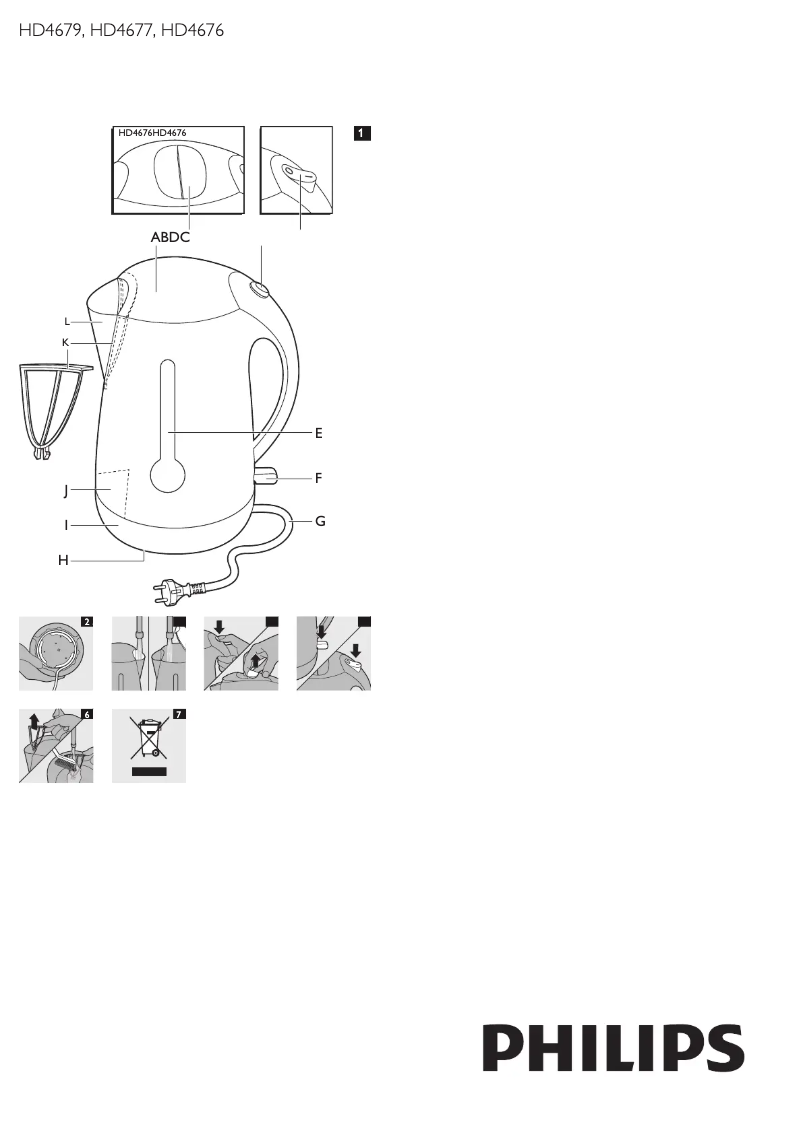 Imagen de la primera página del manual del dispositivo Viva Collection HD4677
