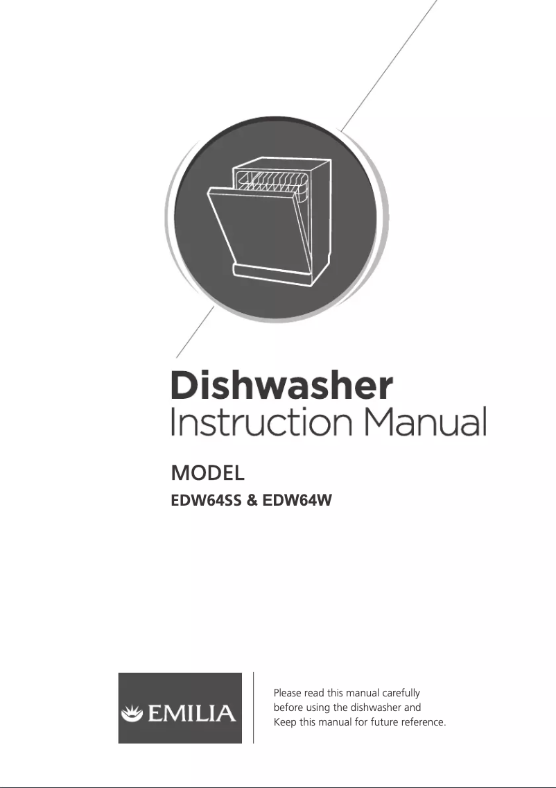 Imagen de la primera página del manual del dispositivo EDW64SS