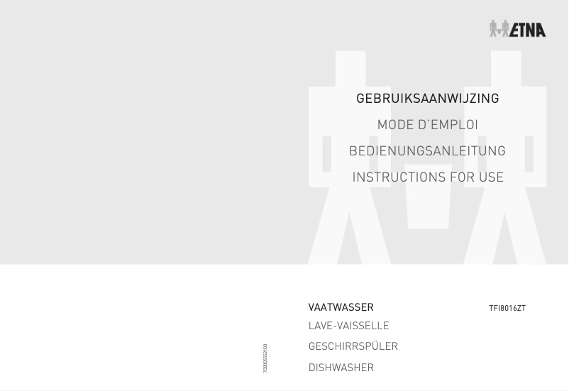 Página 1 del manual Manual de usuario Etna TFI8016ZT