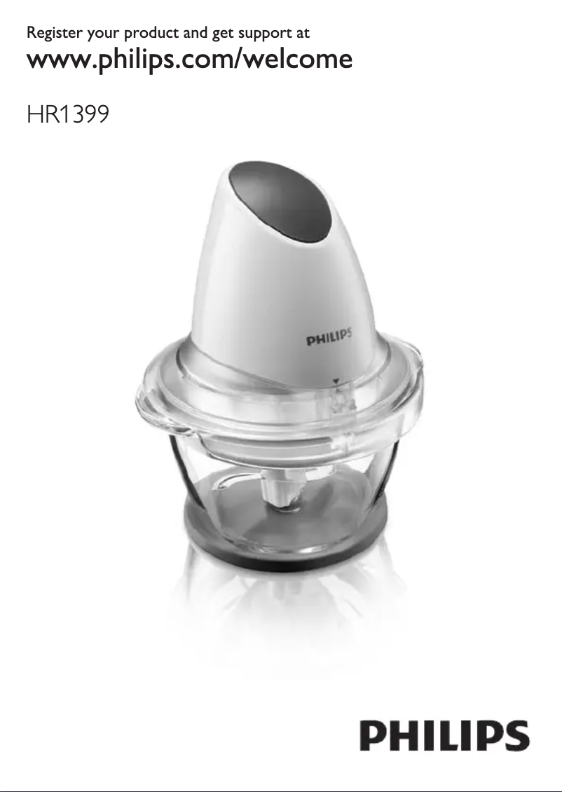 Imagen de la primera página del manual del dispositivo Viva Collection HR1399