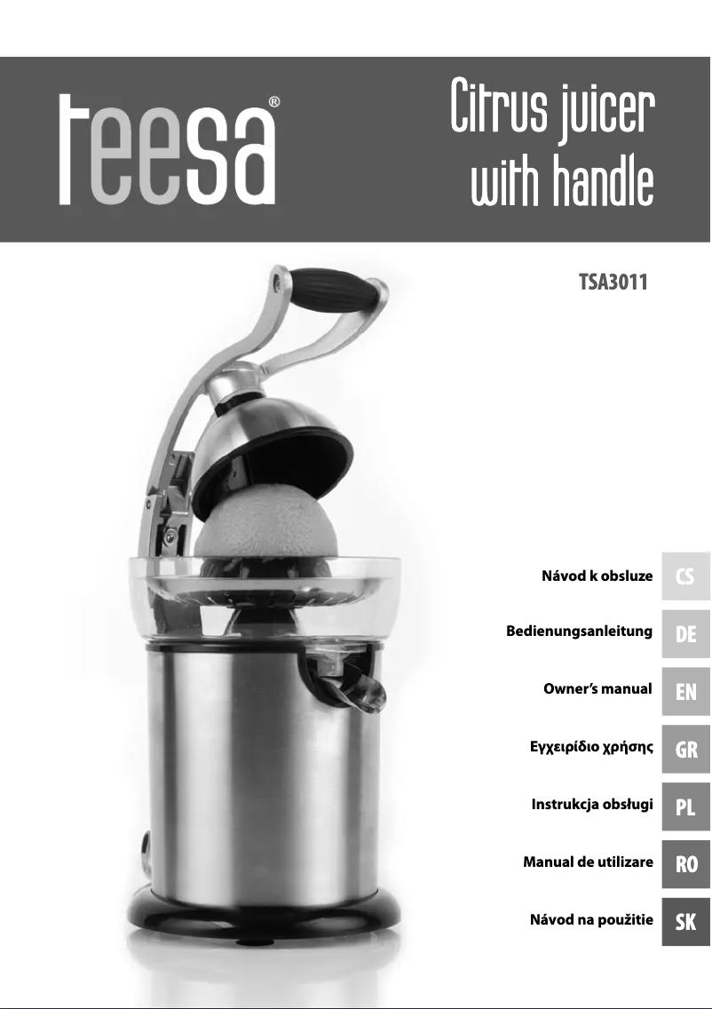 Página 1 del manual Manual de usuario Teesa TSA3011