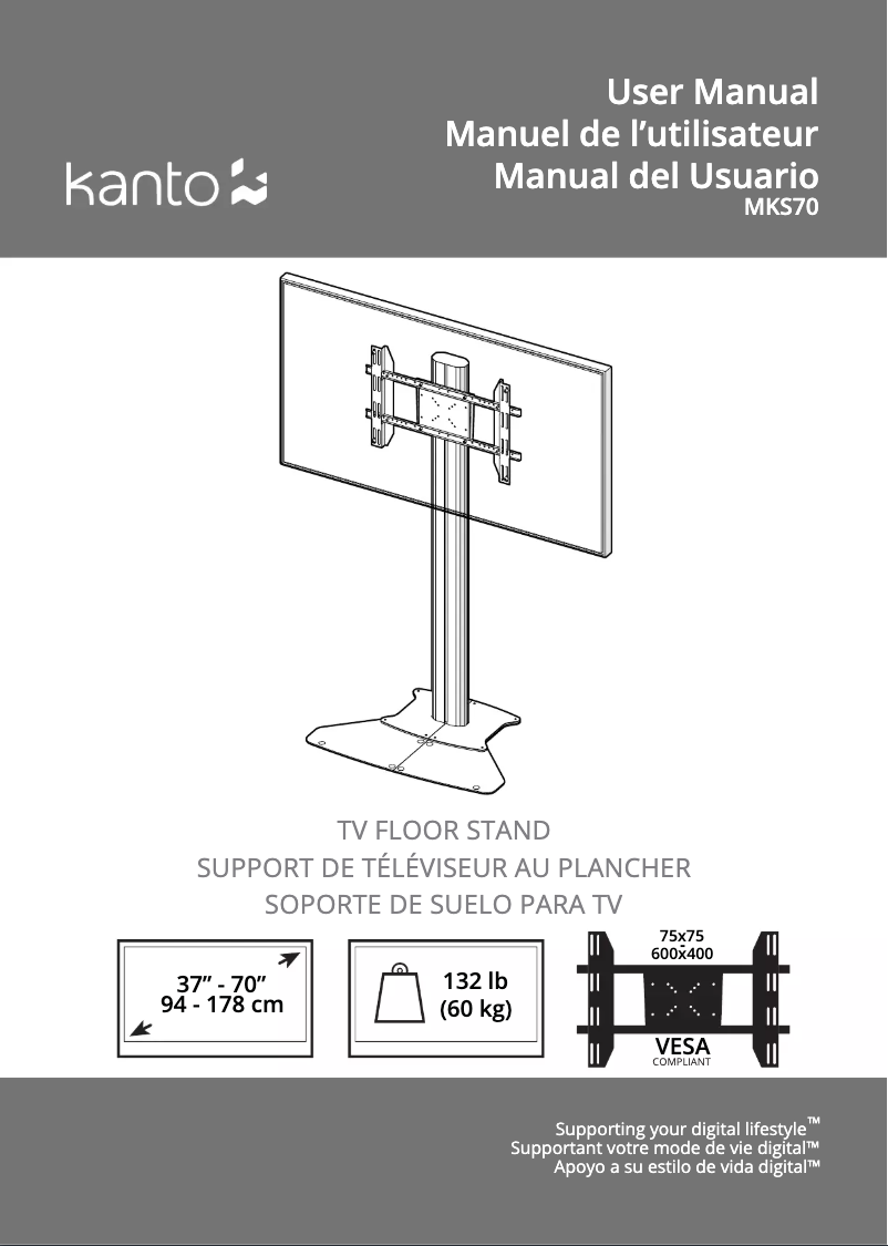 Página nº 1 - Manual de usuario Kanto MKT65
