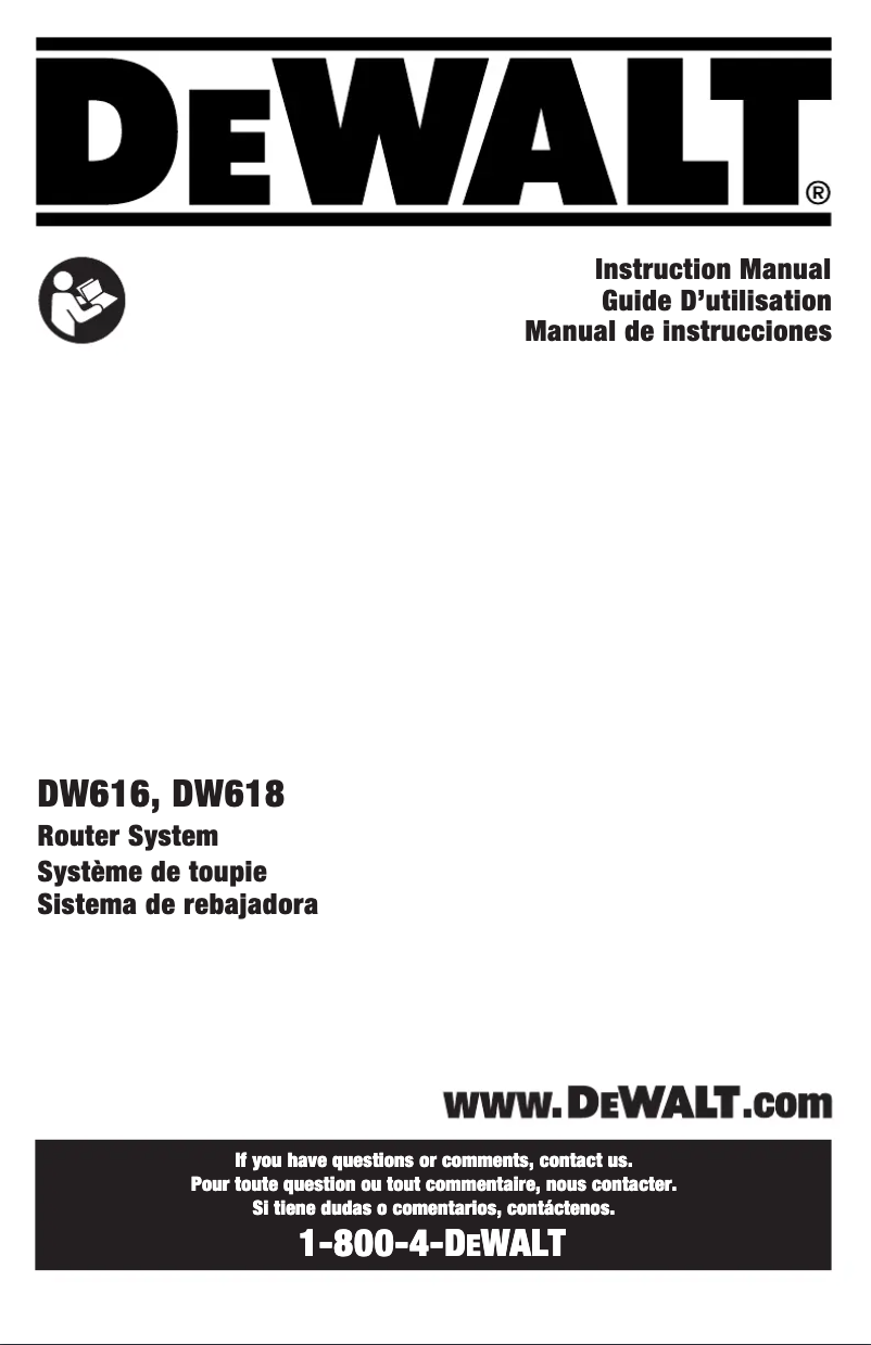 Imagen de la primera página del manual del dispositivo DW618