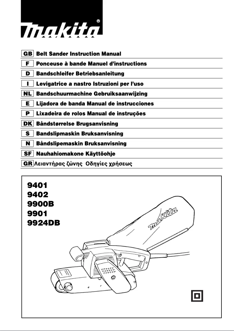 Página 1 del manual Manual de usuario Makita 9402