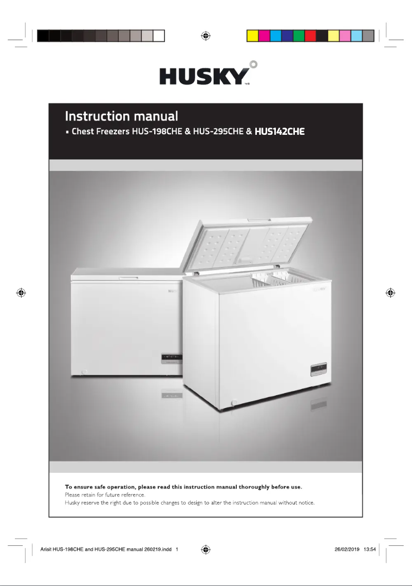 Página 1 del manual Manual de usuario Husky HUS-142CHE