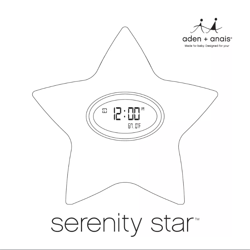 Página 1 del manual Manual de usuario Aden + Anais serenity star 9902G