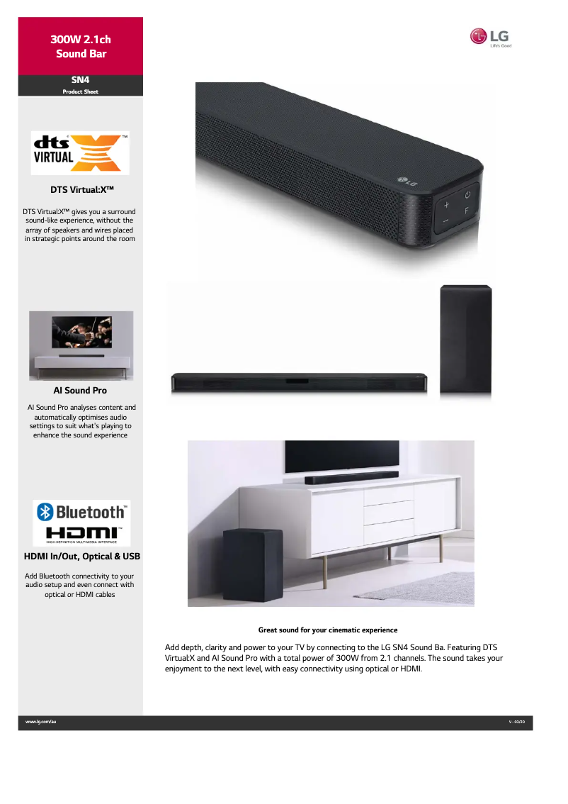 Imagen de la primera página del manual del dispositivo SN4