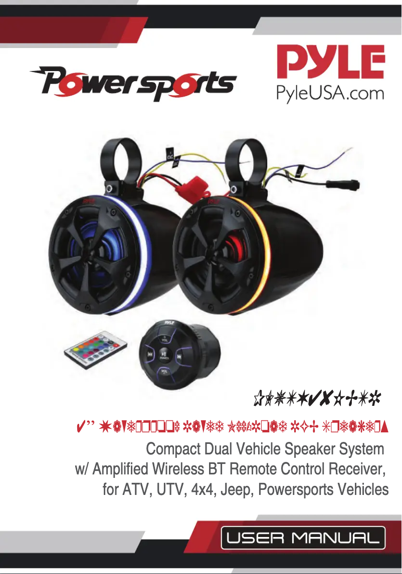 Imagen de la primera página del manual del dispositivo PLUTV48KBTR