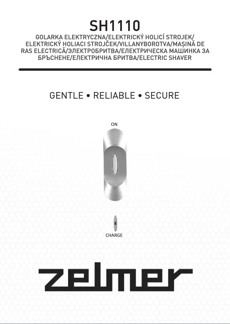 Página 1 del manual Manual de usuario Zelmer SH1110