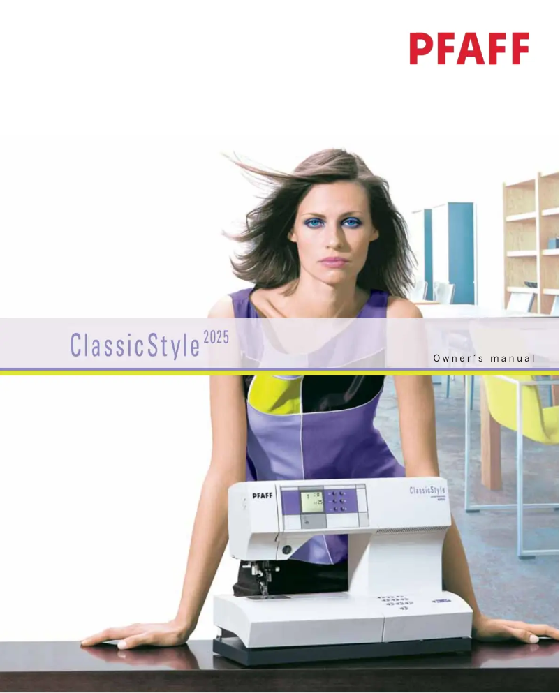 Imagen de la primera página del manual del dispositivo ClassicStyle 2025