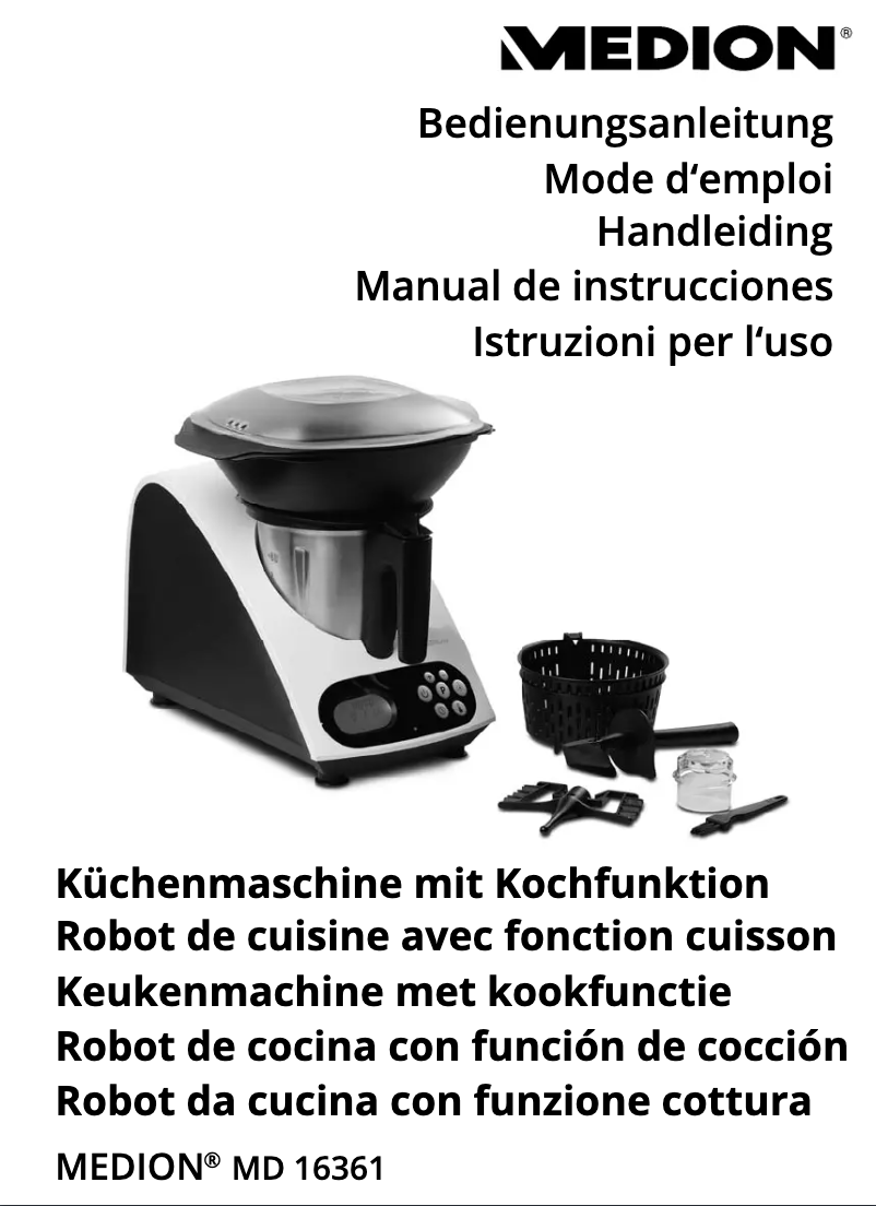 Página 1 del manual Manual de usuario Medion MD 16361