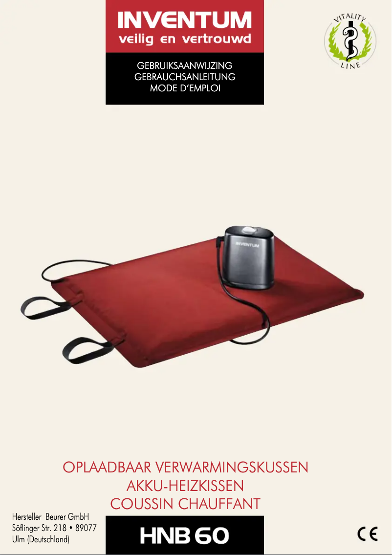 Imagen de la primera página del manual del dispositivo HNB60