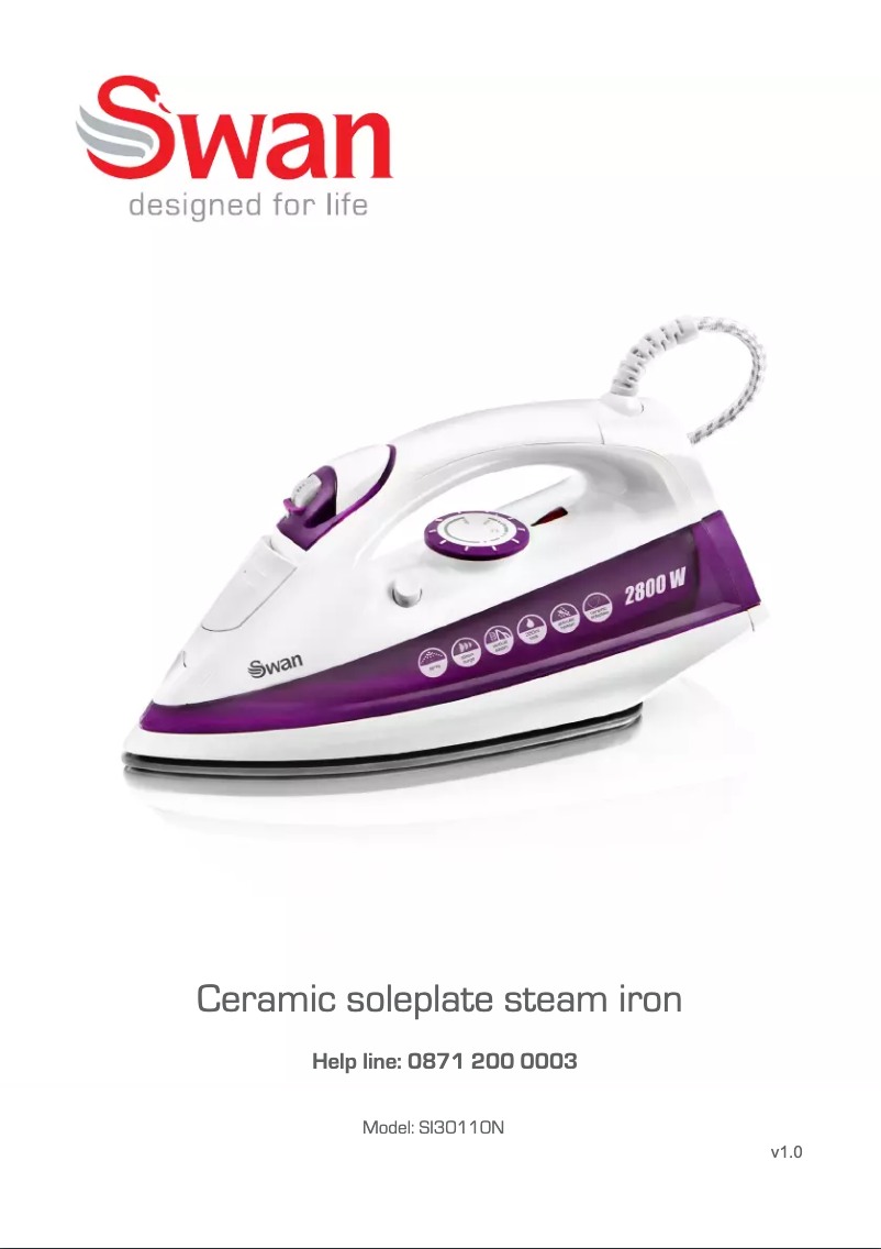 Imagen de la primera página del manual del dispositivo SI30110N