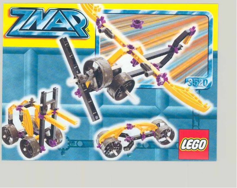 Página 1 del manual Manual de usuario Lego Znap 3520